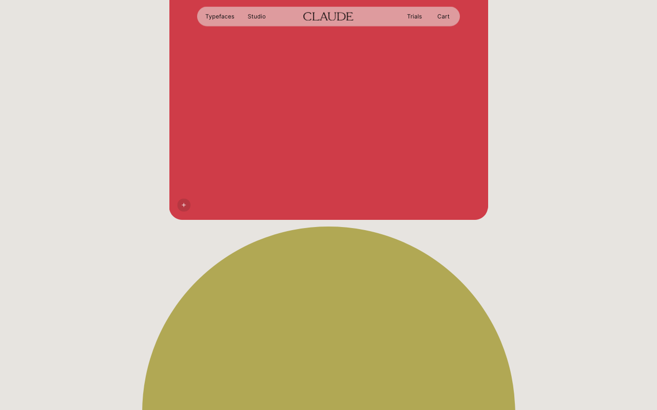 幾何学的デザインが印象的なタイプファウンドリ