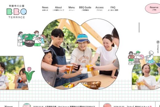 常願寺川公園BBQテラスのサイト