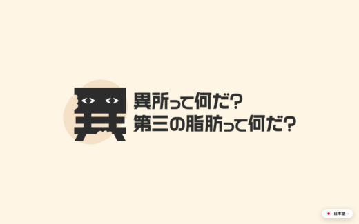 異所性脂肪の啓発プロモーションサイト