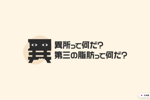 異所性脂肪の啓発プロモーションサイト