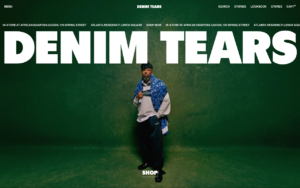 Denim Tearsのストリートファッションサイト