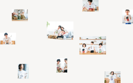 クレヨンしんちゃんの日本製Tシャツ