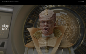 幻想的なビジュアルで魅せる映像ディレクター集団のサイト