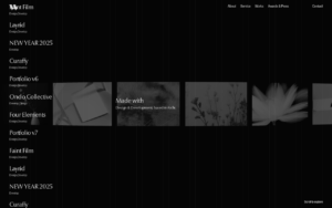 愛知拠点のデザイン制作会社4WIDEのポートフォリオサイト